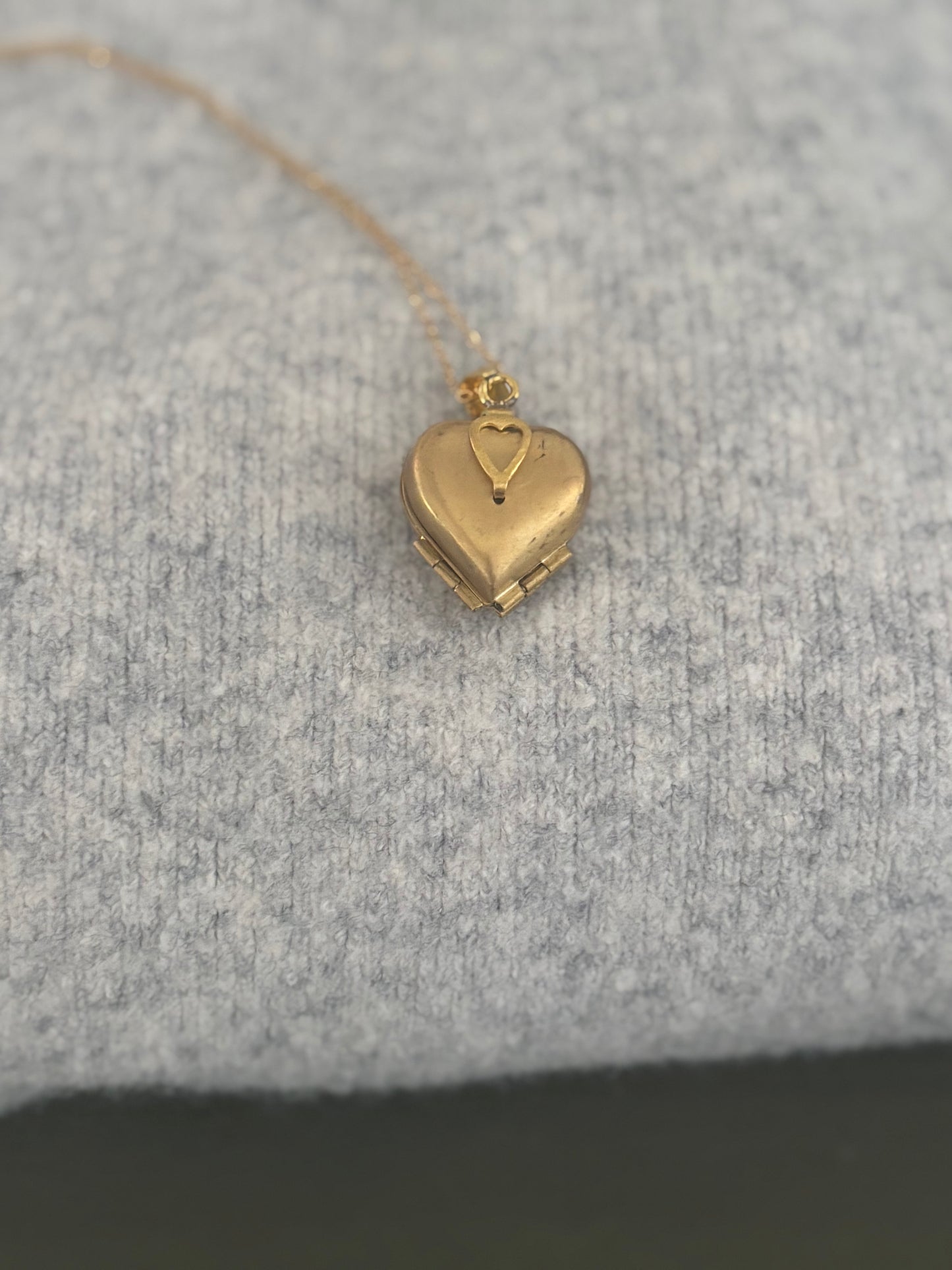 Clover Locket Necklace