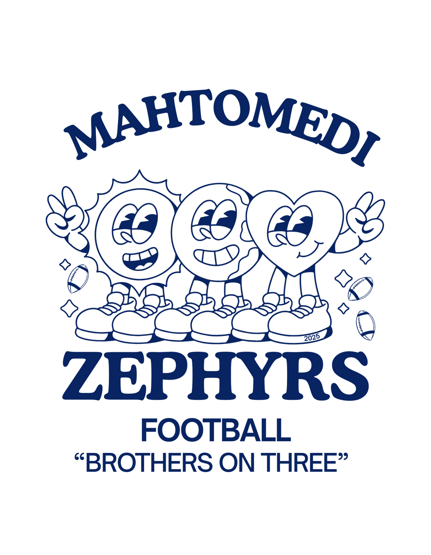 Custom Team Sweatshirt with Buddies Image