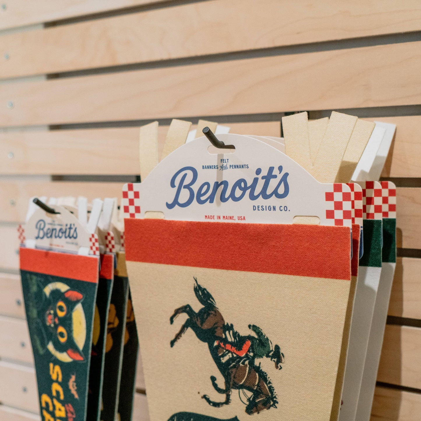 Sun's Out Buns Out Felt Pennant