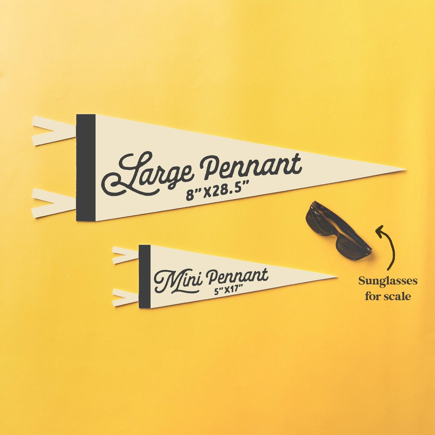 Life is Better at the Lake Felt Pennant