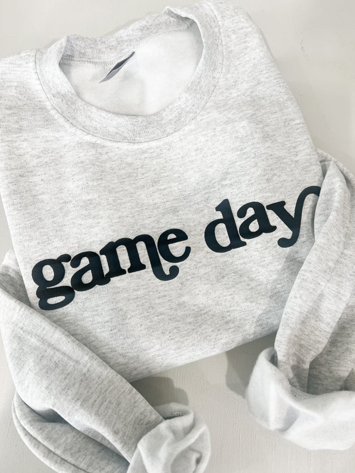 Game Day Crewneck Sweatshirt - Red