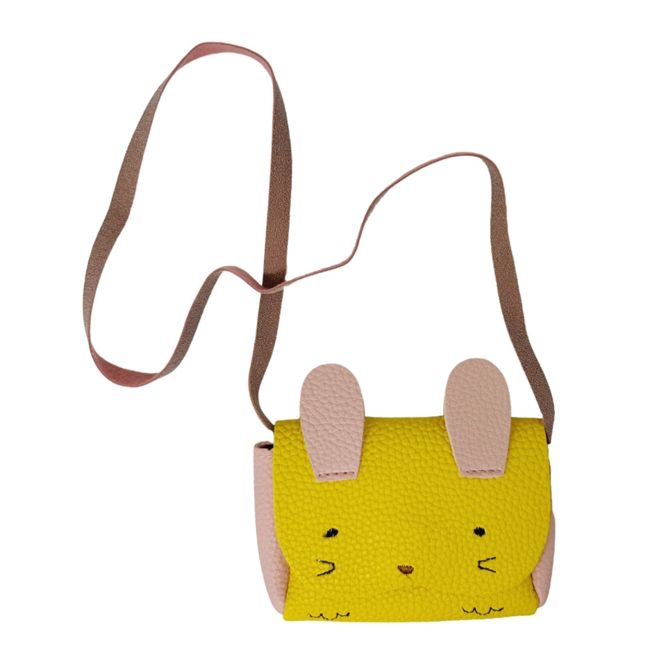 Kid's Bunny Bag - Faux Pebble Leather