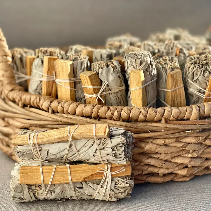 White Sage Smudge Stick with Palo Santo