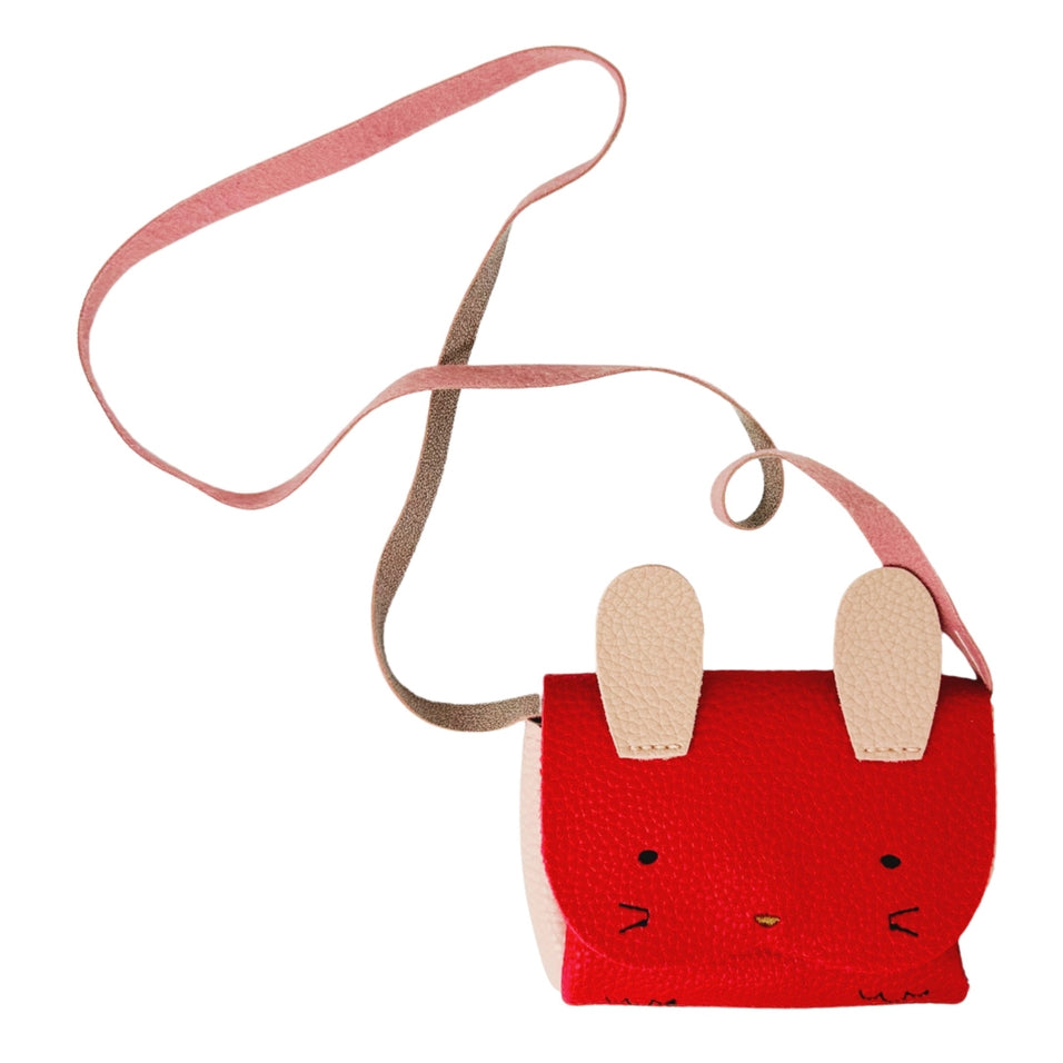 Kid's Bunny Bag - Faux Pebble Leather