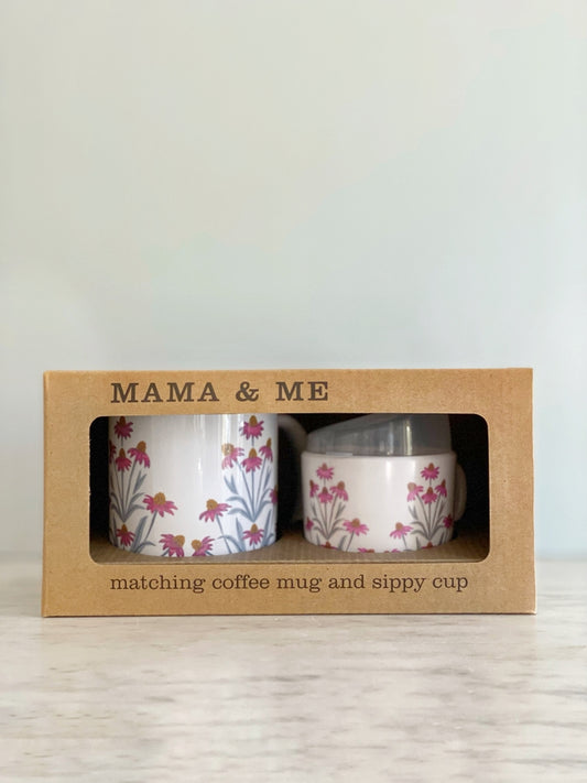 Coneflower Mug Set